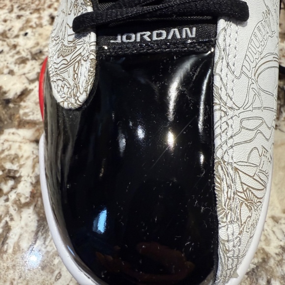 Air Jordan Dub Zero Fire Red Sz 9.5 311046-162 - Picture 4 of 9